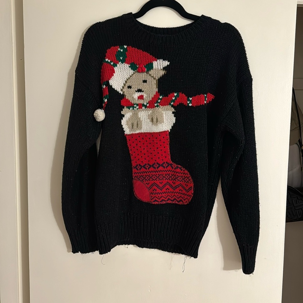 Vintage Ugly Christmas Sweater M
